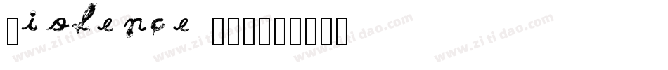 Violence RAW字体转换
